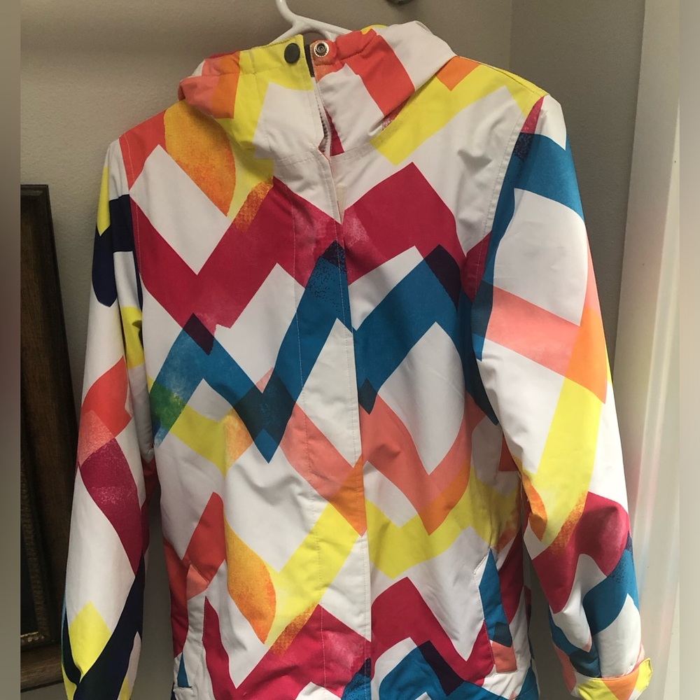 Colorful Geometric Pattern Snow Ski/Snowboard Ins… - image 1